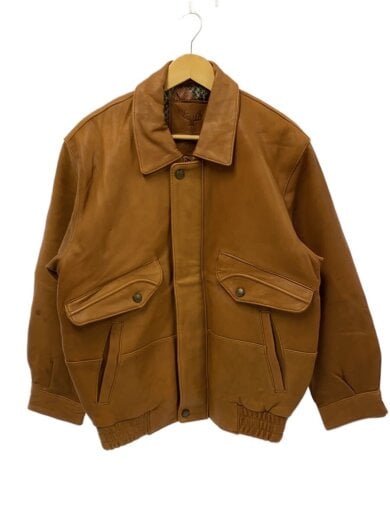 商品画像：90s/VINTAGE/RED STAGE/レザージャケット・ブルゾン/LL/レザー/ORN/無地 1