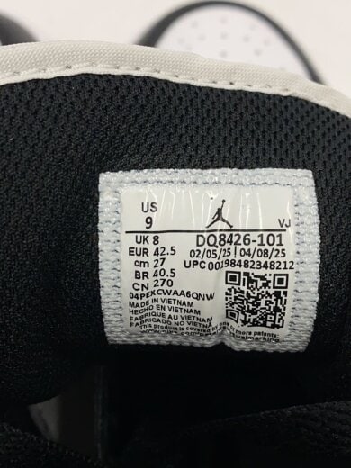 商品画像：Nike Air Jordan 1 Mid Barons/ハイカットスニーカー/27cm/BLK/DQ8426-101 5