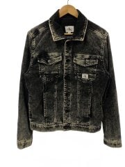 Washed Jean Jacket/Gジャン/M/コーデュロイ/GRY