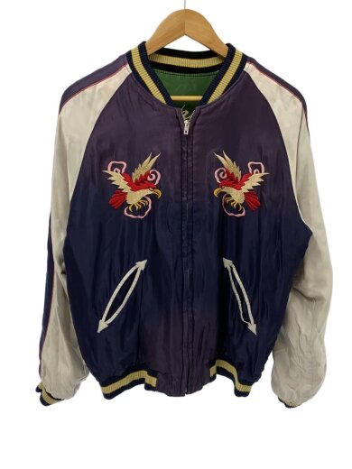 商品画像：タグ付/Early 1950s Style/エイジング加工/スカジャン/M/GRN/TT15545 1