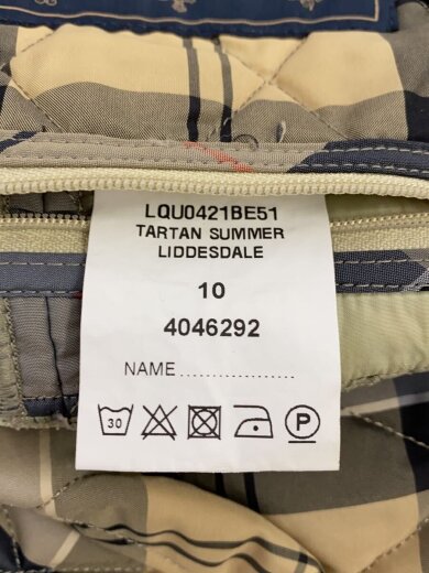 商品画像：ノバチェック/キルティングジャケット/10/ポリエステル/BEG 4