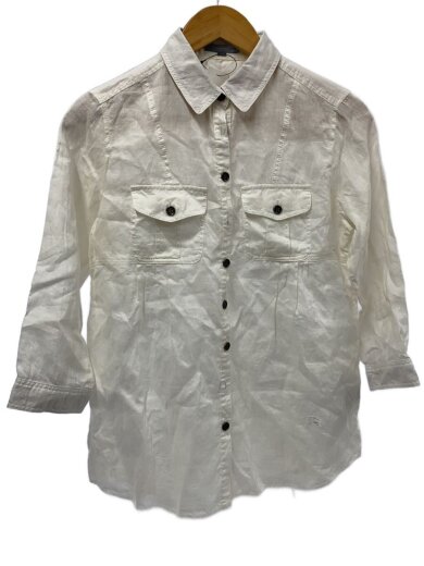 商品画像：７分袖ブラウス/38/リネン/WHT/FEA61-326-02 1