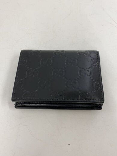 商品画像：2つ折り財布/レザー/BLK/レディース/406924・493075 2