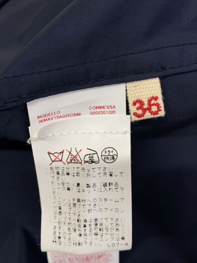 商品画像：ジャケット/36/コットン/NVY/無地/JKMAV15A00TCS49 4