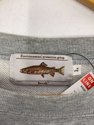 商品画像：TROUT LOGO SWEAT/スウェット/L/コットン/GRY/無地 3