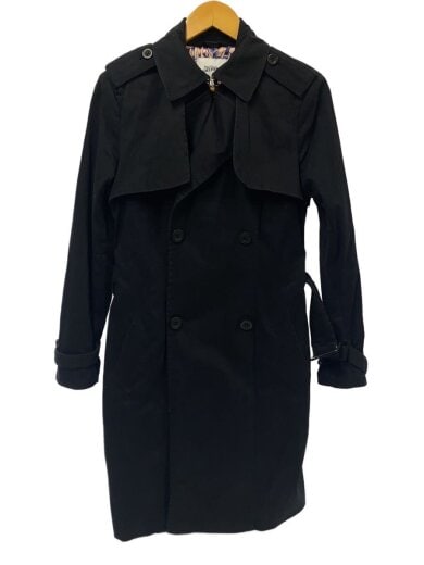 商品画像：トレンチコート/8/コットン/BLK 1
