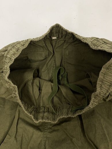 商品画像：クロップド/ボトム/1/コットン/KHK/無地 3