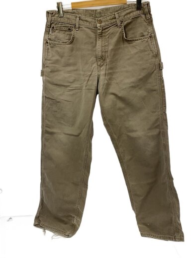 商品画像：ボトム/36/コットン/BEG/無地/LOOSE FIT 1