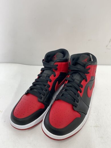 商品画像：AIR JORDAN 1 MID_エアジョーダン 1 ミッド/28.5cm/RED 2