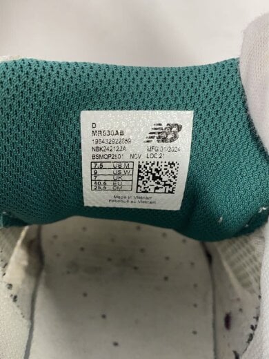 商品画像：ローカットスニーカー/25.5cm/WHT/ナイロン/mr530ab// 5