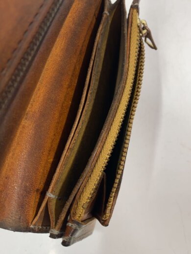 商品画像：2つ折り財布/レザー/BRW/メンズ 8