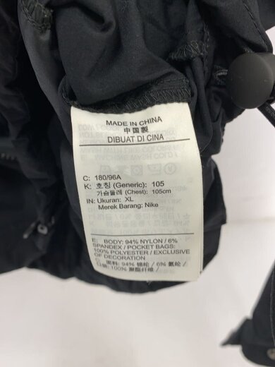 商品画像：ナイロンジャケット/XL/ナイロン/BLK/無地/dv0609-010 5