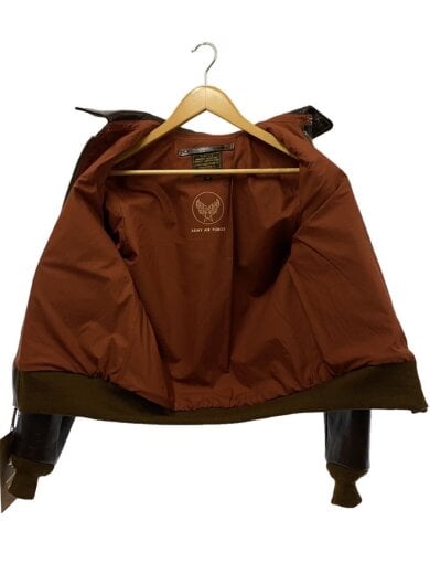 商品画像：タグ付/A-2/ROUGHWEAR CLOTHING/フライトジャケット/36/馬革/BRW/BR80593 3