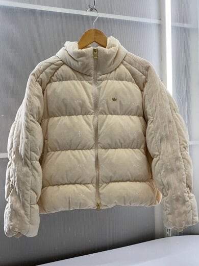 商品画像：S DOWN PUFFER/ショートパファー/ダウンジャケット/M/ポリエステル/CRM/GU1777 1