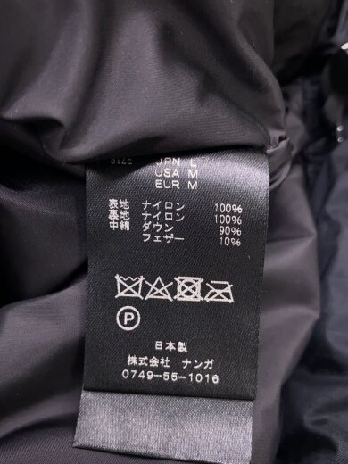 商品画像：AURORA DOWN JACKET/ダウンジャケット/L/ナイロン/BLK/無地/P-RR-11E 4