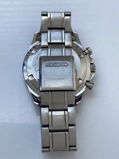 商品画像：クォーツ腕時計/アナログ/ステンレス/BLU/8T63-0D00 5