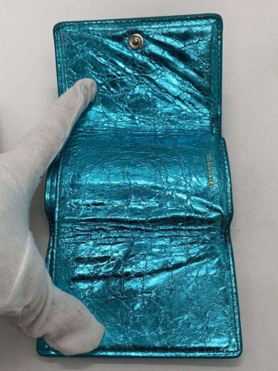 商品画像：3つ折り財布/--/GRN/無地/レディース/391446・4210・X・532244 4