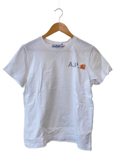 商品画像：Tシャツ/L/コットン/WHT/無地 1