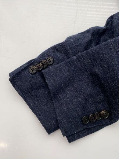 商品画像：テーラードジャケット/--/リネン/NVY/無地/PF-KS-39272 5