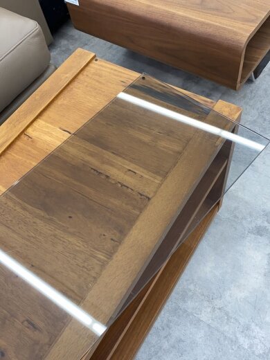 商品画像：サイドテーブル/ウッド/ガラス/BRW 5