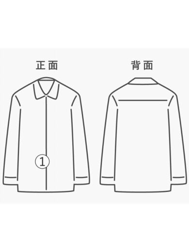 商品画像：長袖シャツ/L/ウール/BLU/チェック 6