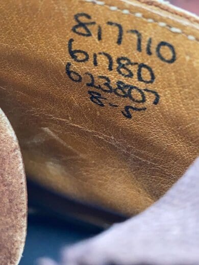 商品画像：ブーツ/--/BRW/レザー/モ-ルトン/状態考慮 5