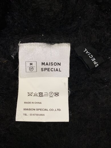 商品画像：ニット・セーター(厚手)/FREE/モヘア/BLK/無地/21222365604 3