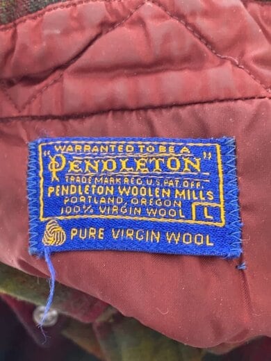 商品画像：長袖シャツ/L/ウール/GRN/RED/チェック 3