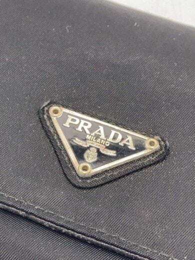 商品画像：2つ折り財布/ナイロン/BLK/メンズ 3