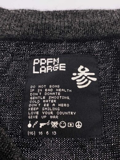 商品画像：ニット・セーター(薄手)/3/アクリル/BLK/無地/35-15KM37 3