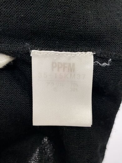 商品画像：ニット・セーター(薄手)/3/アクリル/BLK/無地/35-15KM37 4