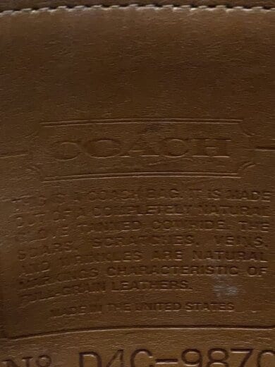 商品画像：オールド/ショルダーバッグ/レザー/CML/無地/9870 5