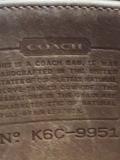 商品画像：オールド/ショルダーバッグ/レザー/CML/9951 5