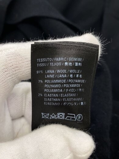 商品画像：19AW/BB刺繍/ニット・セーター(厚手)/S/ウール/BLK/無地/599888 4