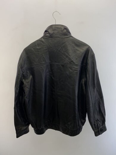 商品画像：レザージャケット・ブルゾン/L/羊革/BLK/無地 2