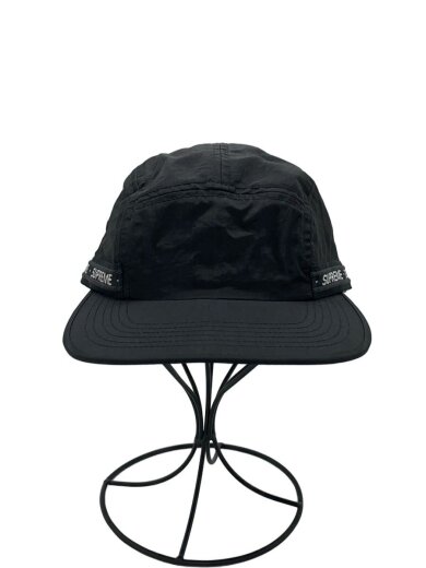 商品画像：キャップ/--/ナイロン/BLK/無地/メンズ 1