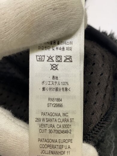 商品画像：フリースジャケット/M/ポリエステル/BLK/無地/STY25895FA22 4