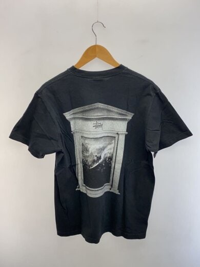 商品画像：バックプリント/Tシャツ/M/コットン/BLK// 2