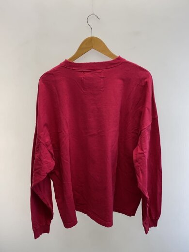 商品画像：長袖Tシャツ/FREE/コットン/PNK/無地/22AW　C-5/着用感あり 2