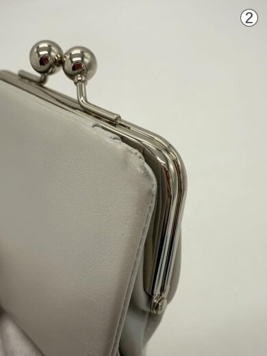 商品画像：2つ折り財布/--/GRY/無地/レディース 7