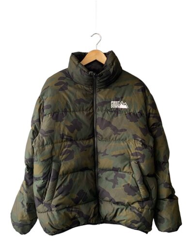 商品画像：ダウンジャケット/L/ポリエステル/GRN/カモフラ/442500C// 1