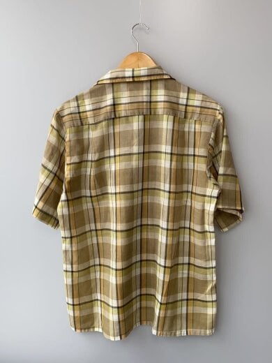 商品画像：70S/開襟/半袖シャツ/M/コットン/マルチカラー/チェック 2