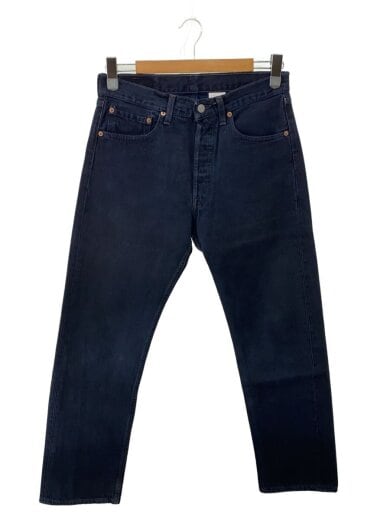 商品画像：90S/USA製/ストレートパンツ/31/デニム/NVY/無地 1