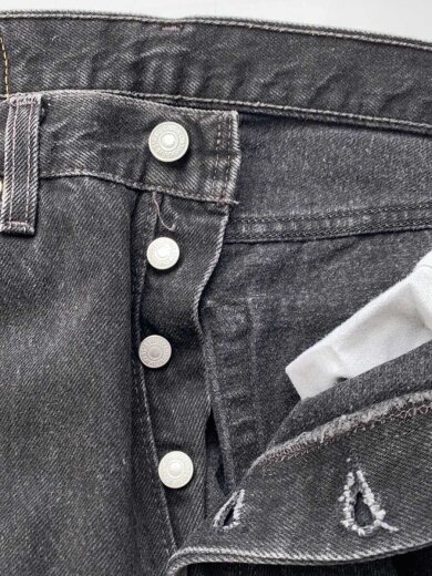 商品画像：90S後染め/USA製/ボトム/29/デニム/BLK/無地 3