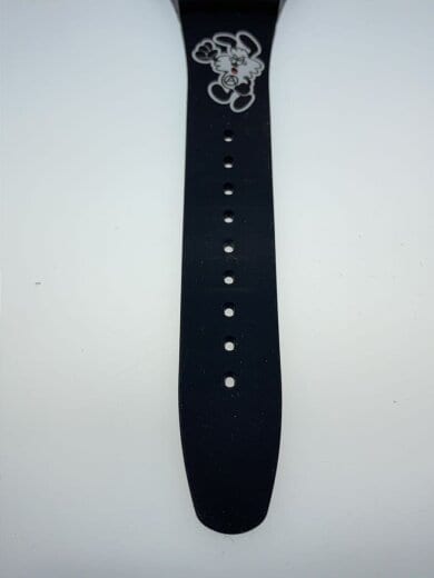 商品画像：クォーツ腕時計/アナログ/ラバー/WHT/BLK/SR1130SW 5