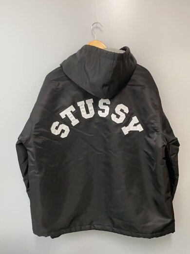 商品画像：26SS/Hooded Coaches Jacket/L/ナイロン/BLK/無地/1159// 2