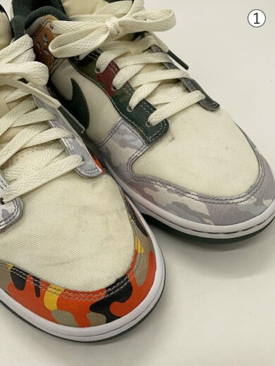 商品画像：Nike Dunk Low Sail Multi Camo/ローカットスニーカー/27cm/GRN/dh0957-100 8