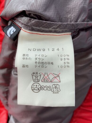 商品画像：SIERRA SHORT HOODIE_シェラショートフーディー/S/ナイロン/RED/無地 4