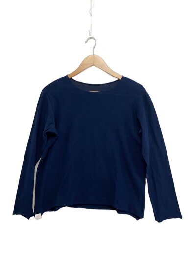 商品画像：長袖Tシャツ/--/コットン/NVY/無地// 1