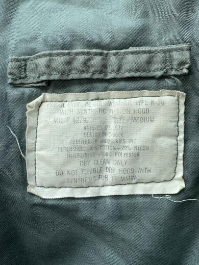 商品画像：ジャケット/--/コットン/KHK/MIL-P-6279J 3